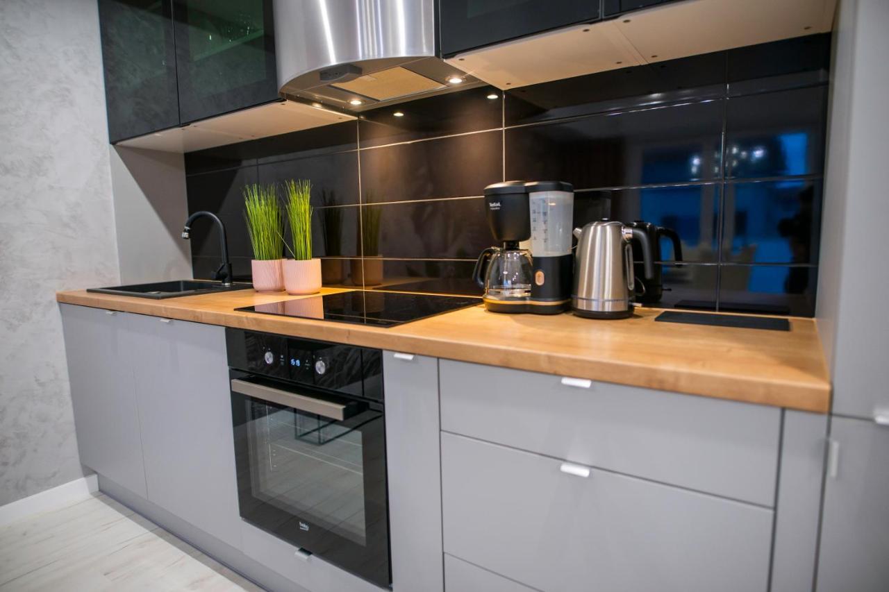 Nowoczesny Apartament Na Warmii I Mazurach Z Garazem Biskupiec  Kültér fotó